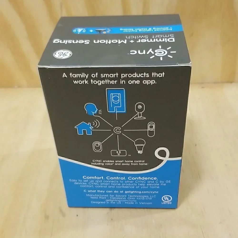 GE Smart Motion Sensing & Dimmer Switch Bluetooth Google - Picture 3 of 4